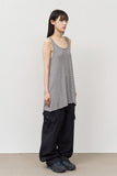 (W) Thin Striped Sleeveless