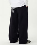 DOT CROSS_LACE Training Wide Pants