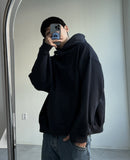 Snap Warmer Hood Sweatshirt