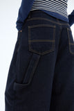Comvet Raw Wide Jeans