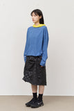 (W) Oshi Button Dot Skirt