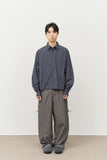 Shell Cropped Checked Shirt