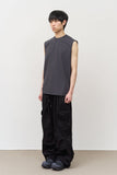 Fog Distressed Sleeveless
