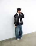 Varsity Raglan Knit Cardigan
