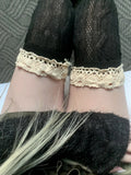 Romania Long Lace Socks