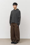 Gun Dart Curved Cotton Pants
