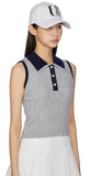 Caro Two-Tone Sweater Vest