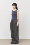 (W) Moto Stud Sleeveless