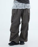 Slogan Cargo Trousers