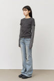 (W) Pole Layered Longsleeve