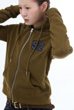 Own Number Zip-Up Hoodie