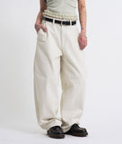 Max Wide Curved Twill Pants