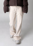 CORDUROY ZIPPER BOOTS CUT PT