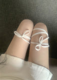 LuLu see-through long strap socks