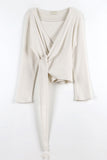 And Wrap Knit Top