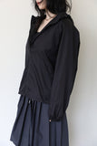 Thin see-through wind hood jumper