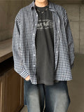 Summer Wrinkle Check Shirt