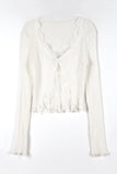 Rui see-through lace cardigan
