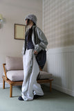 String nylon goff pants