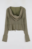 Charles zip hood zip-up