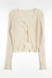 Rui see-through lace cardigan