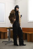 Cargo side buckle pants