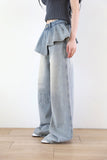 Wish Frill Curtain Denim Jeans
