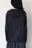 Thin see-through wind hood jumper