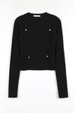 Cotton Rivet Ribbed Tee