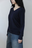 Soft v-neck knit