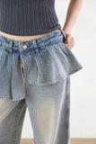 Wish Frill Curtain Denim Jeans