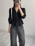 101 Back Pocket Wide Denim Pants