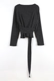 And Wrap Knit Top