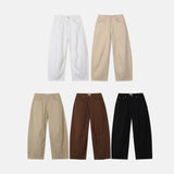 Diato Curved Dart Cotton Pants
