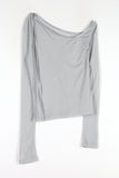 Unbalanced Silky T-shirt