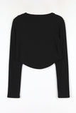 Renee printed crop tee
