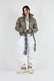 Pyder brushed string pants