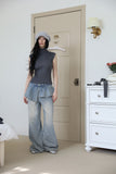 Wish Frill Curtain Denim Jeans