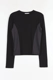 Wayne slim color matching tee