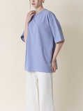 Plain Cutout Short Sleeve T-Shirt