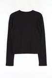 Wayne slim color matching tee