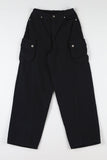 Curved cargo pants