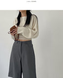 [Tube top SET] Monica Wool Layered Bolero