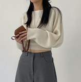 [Tube top SET] Monica Wool Layered Bolero