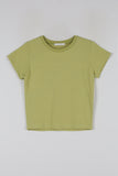 Sage Crop Short Sleeve Tee
