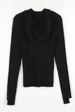 Kunet hood knit