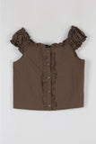 Baby Frill Sleeveless Blouse