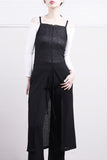 Tiena Slit Layered One Piece