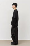 Race Stitch Layered Top