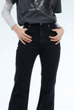 PRTN)High-rise slim flare jeans